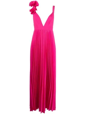 Parosh Dresses Fuchsia