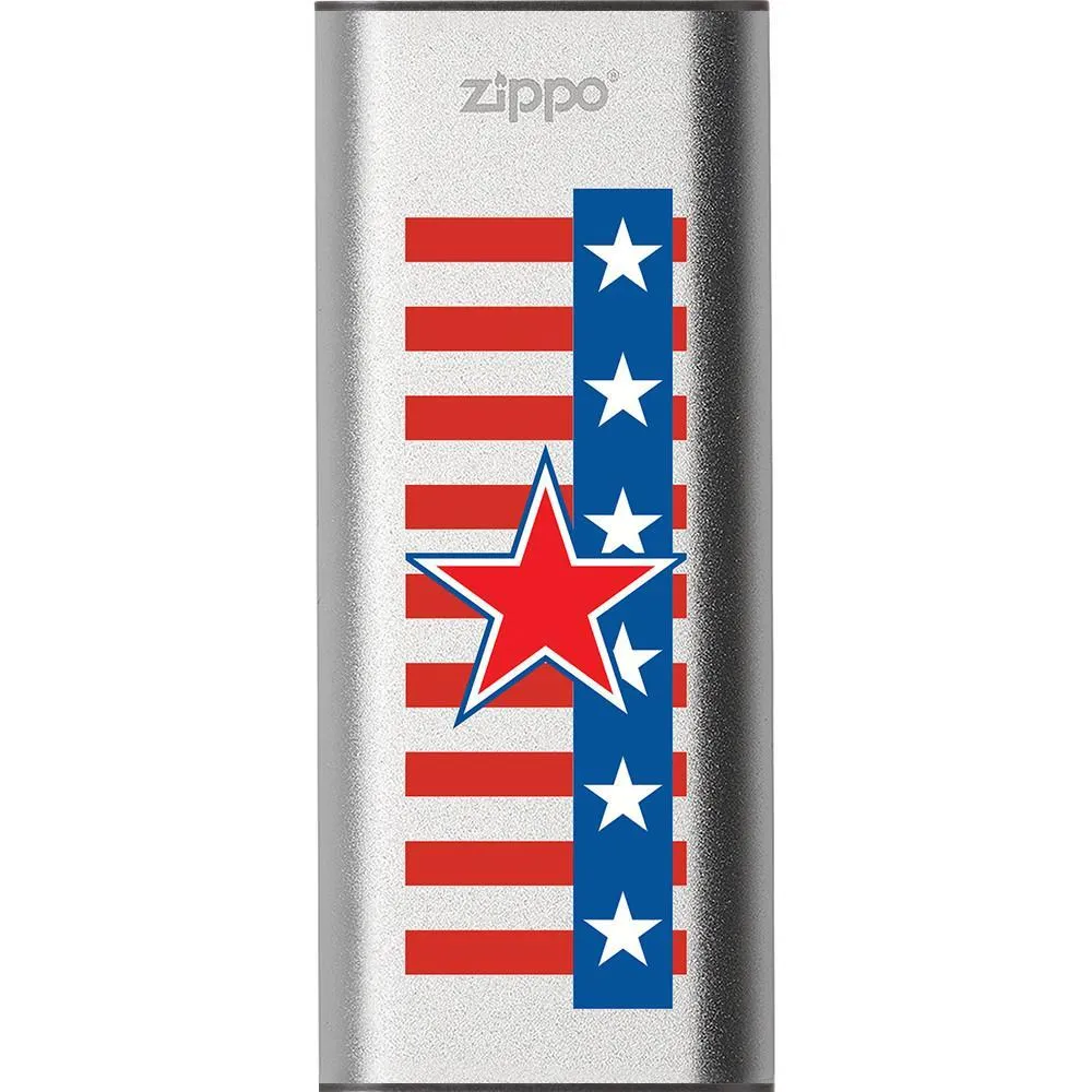 Patriotic Star: HeatBank<sup>®</sup> 3-Hour Rechargeable Hand Warmer