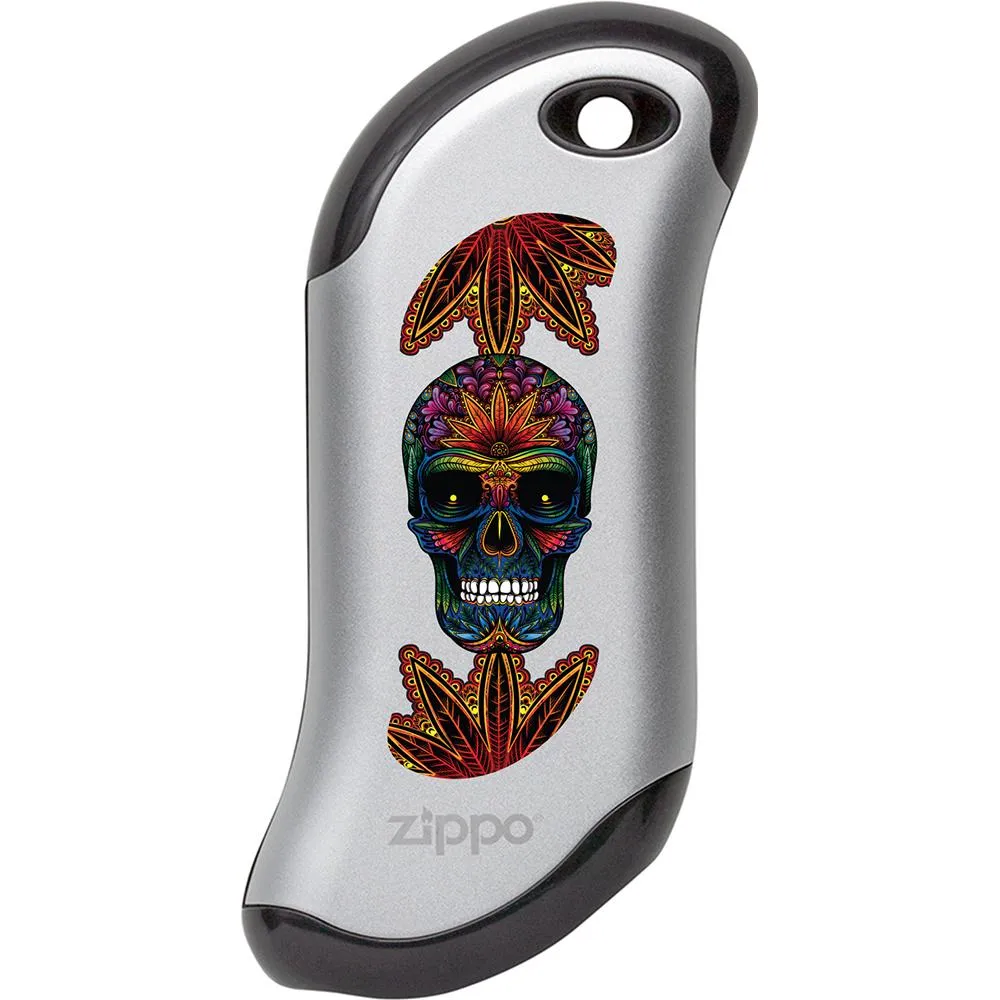 Psychedelic Skull: HeatBank<sup>®</sup> 9s Rechargeable Hand Warmer