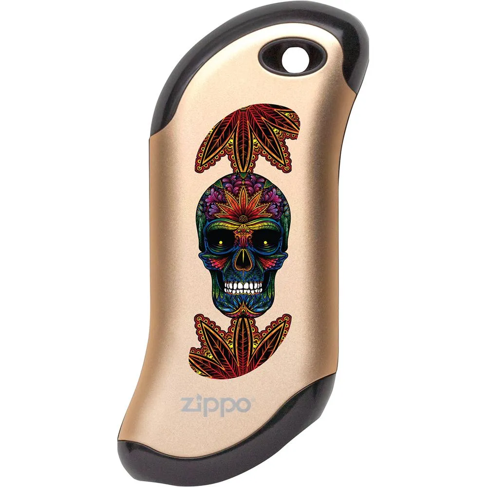 Psychedelic Skull: HeatBank<sup>®</sup> 9s Rechargeable Hand Warmer