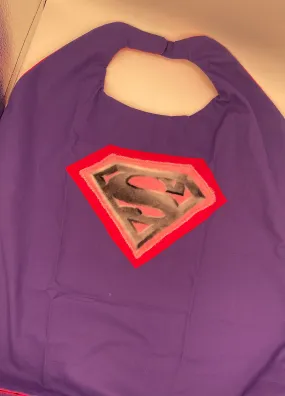 Purple Superman Cape