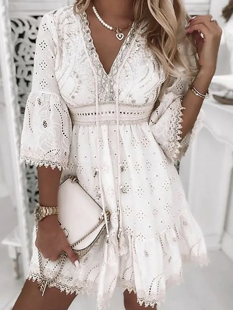 Rose - Bohemian Style Dress