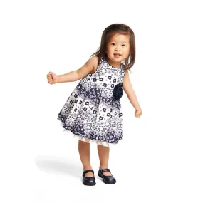 Roslin Navy Floral Dress