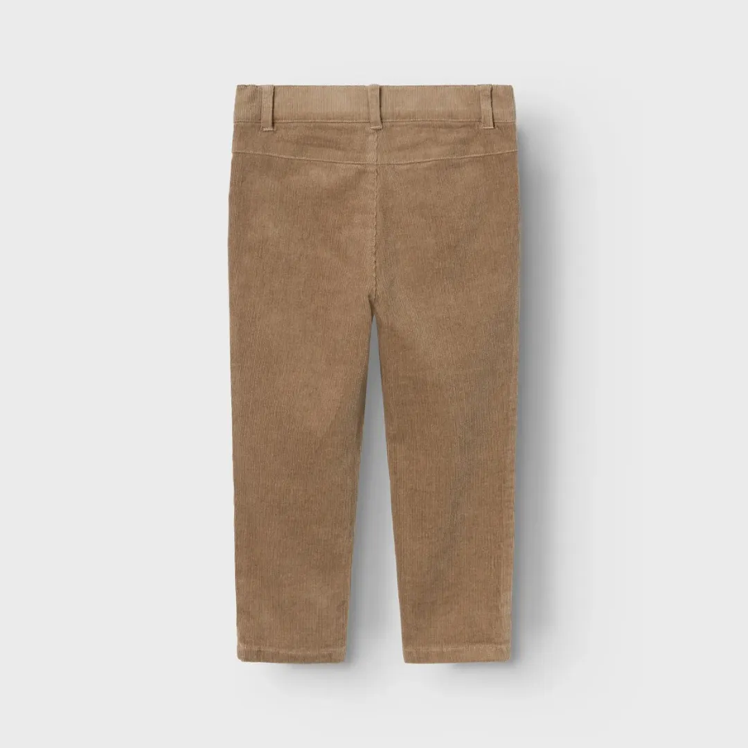 Ryan Regular Fit Corduroy Pants - Sepia Tint