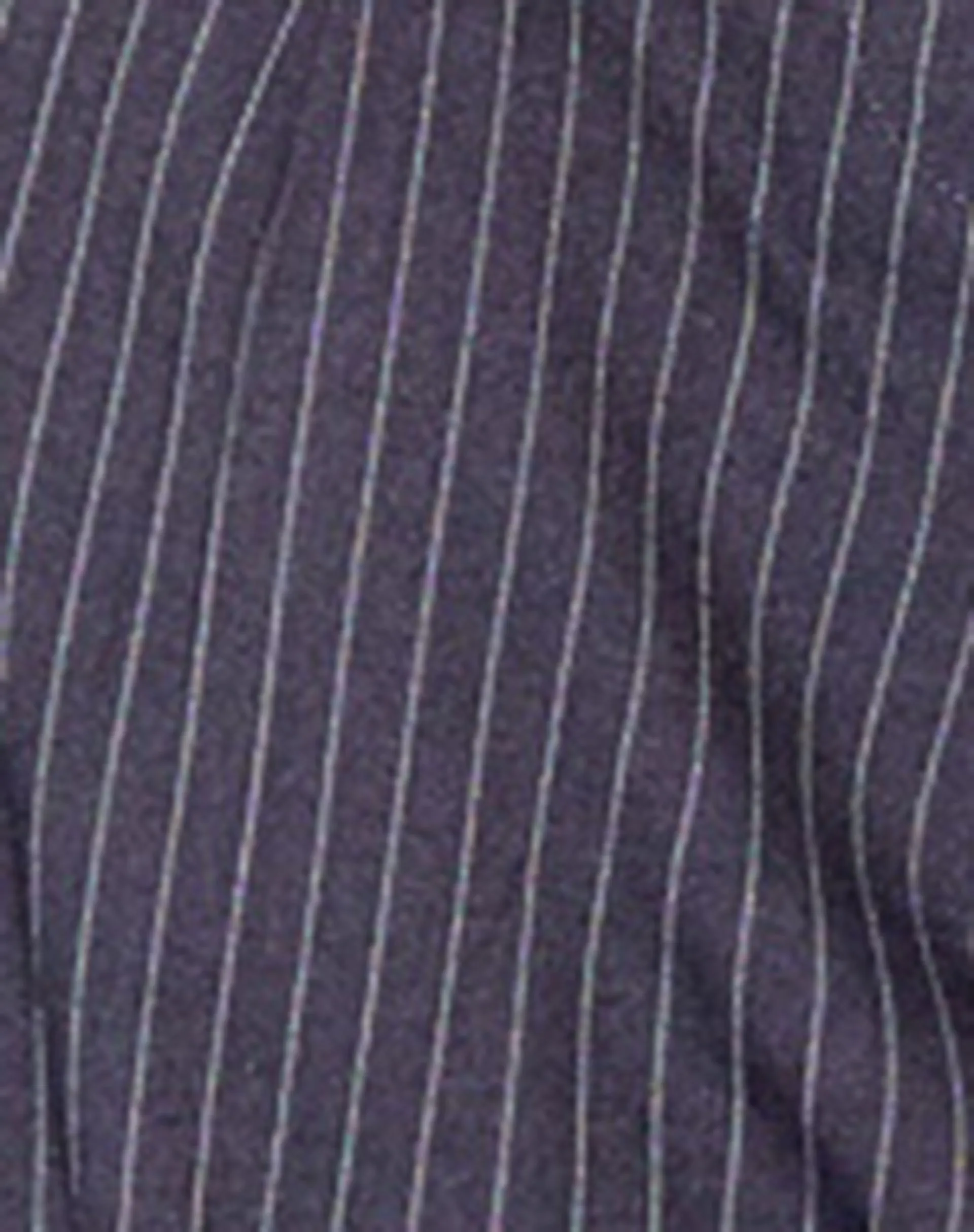 Sagawa Tailored Trouser in Dark Grey Pinstripe