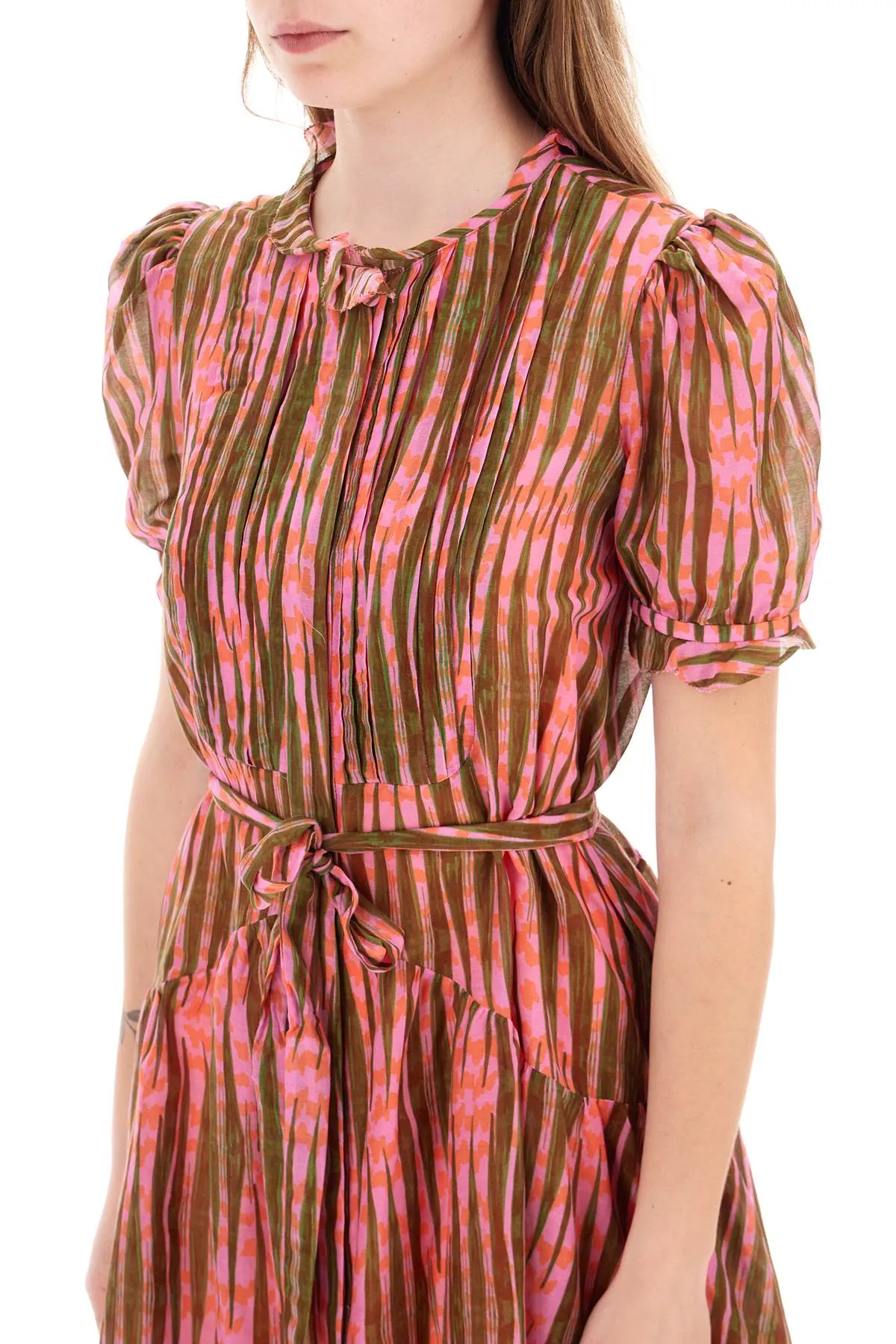 Saloni 'penny' mini shirt dress