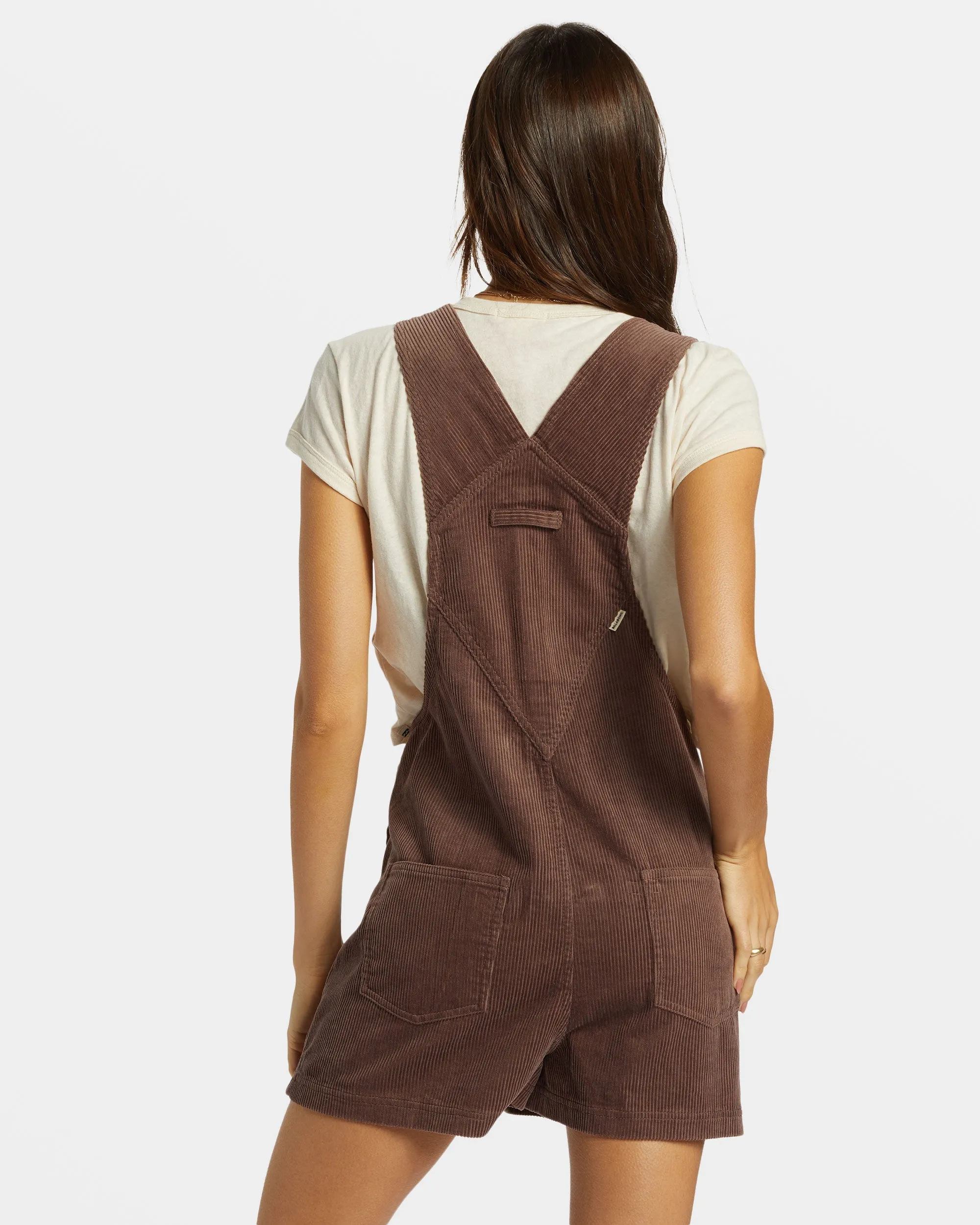 Sand Canyon Corduroy Shortall Romper - Kona