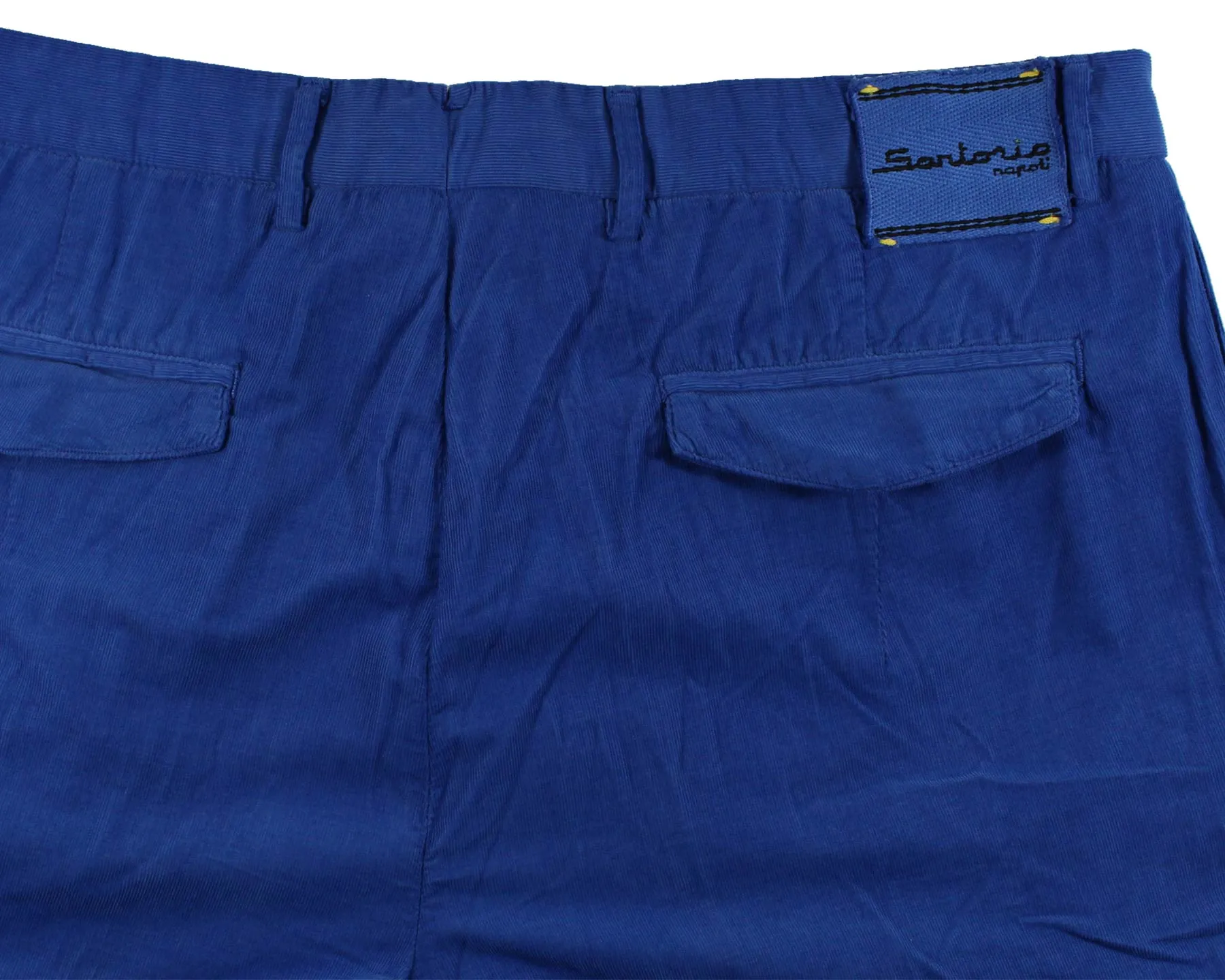 Sartorio Pants Royal Blue Corduroy 34 Short Inseam SALE