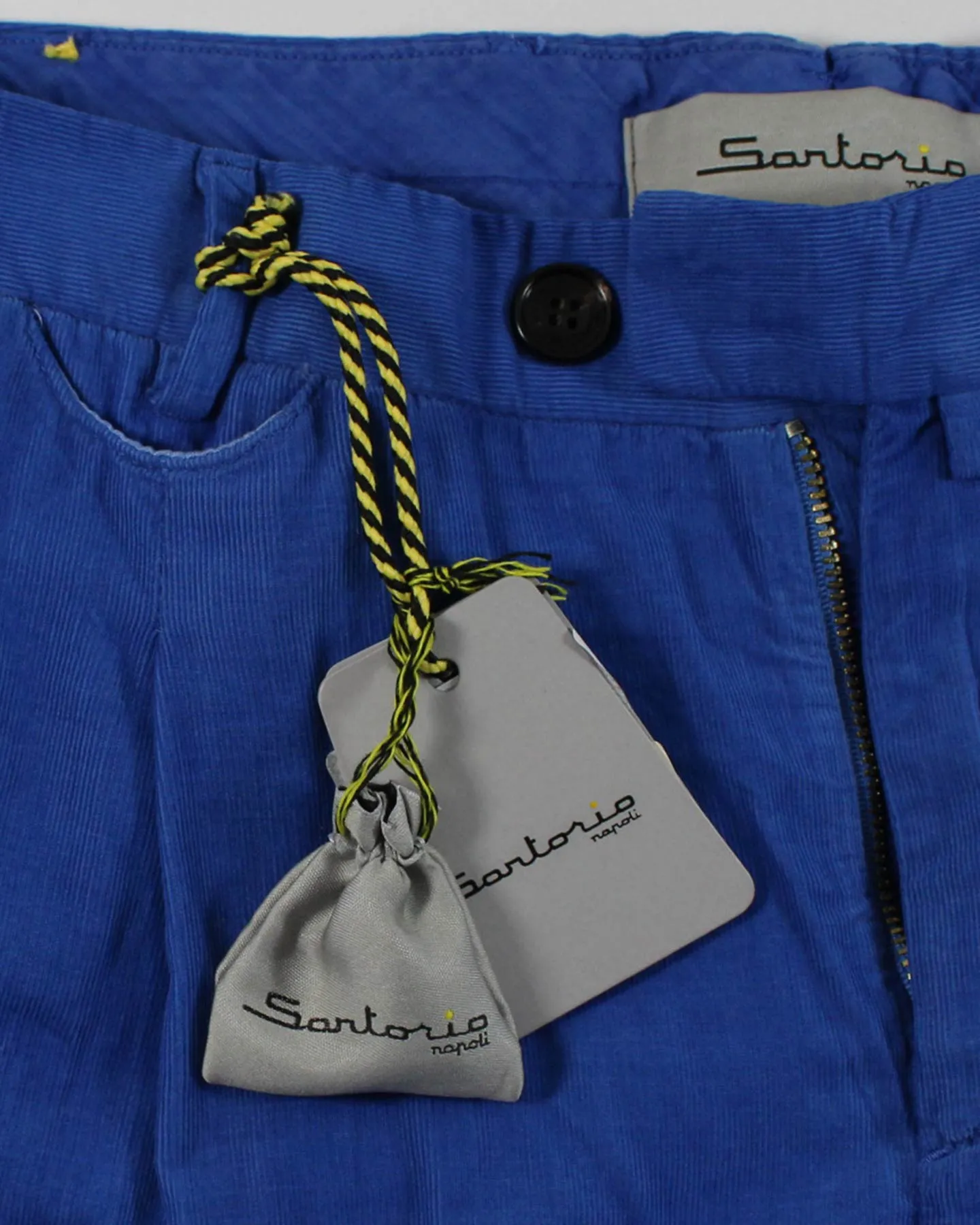 Sartorio Pants Royal Blue Corduroy 34 Short Inseam SALE