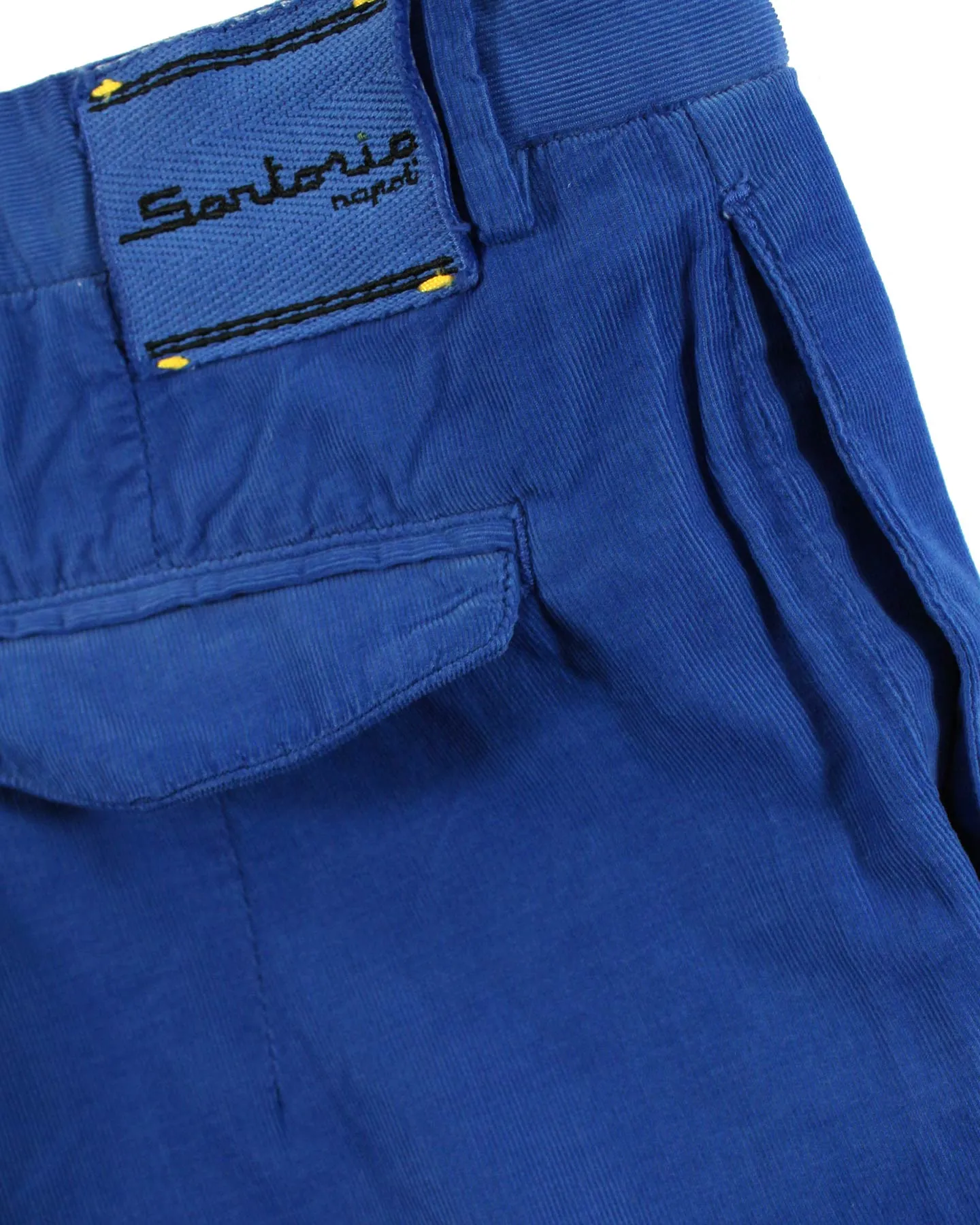 Sartorio Pants Royal Blue Corduroy 34 Short Inseam SALE