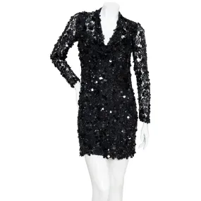 Sequined Bodycon Mini Dress