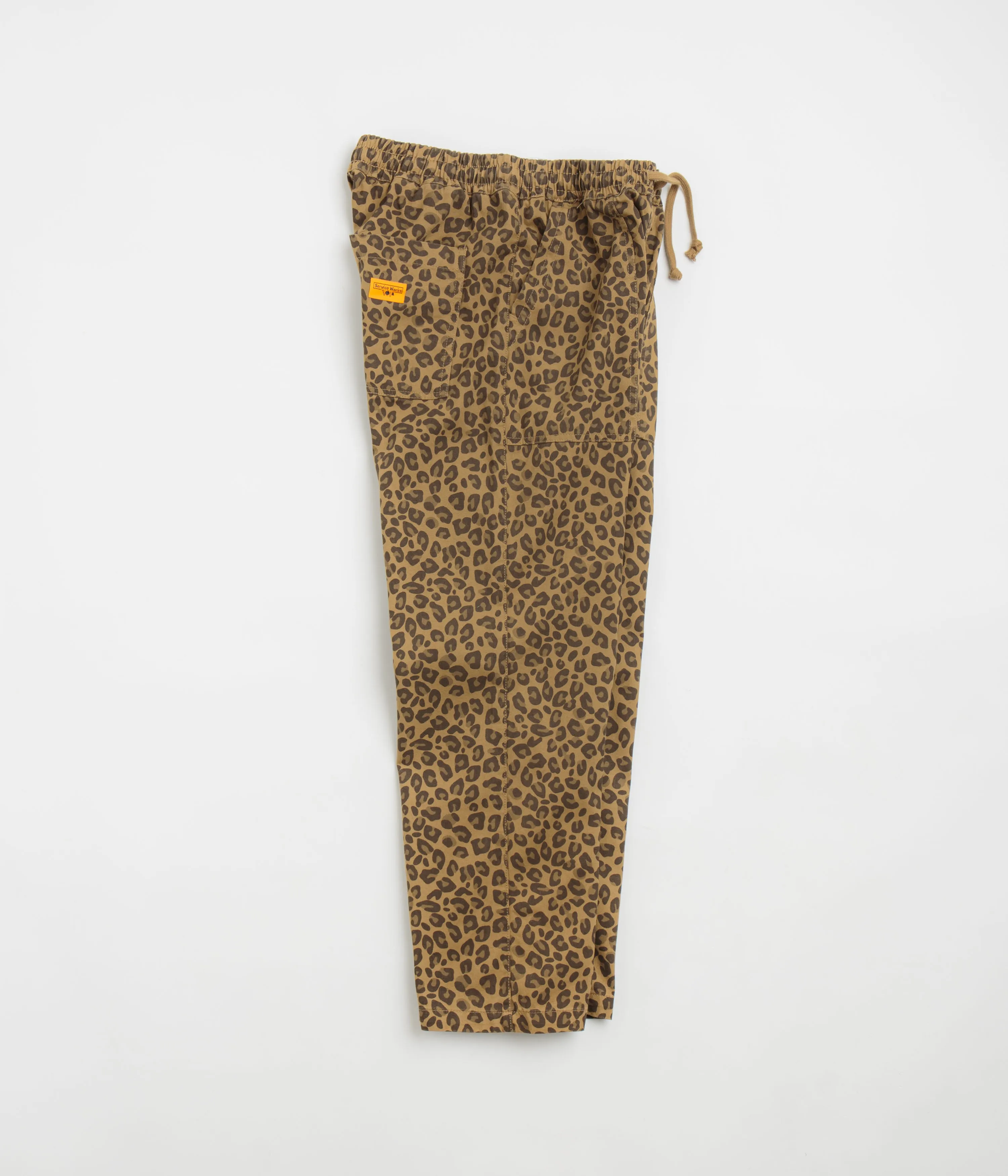 Service Works Leopard Chef Pants - Brown