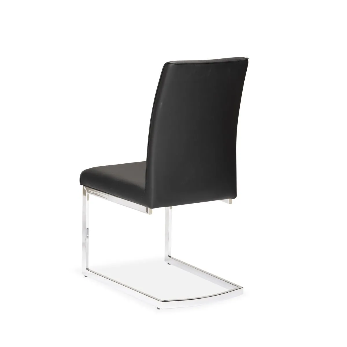 Shirelle chair in Black Leatherette - Set of 2