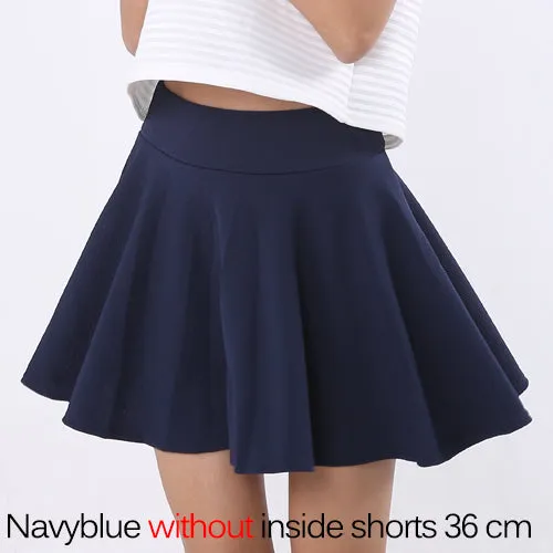 Short Skirt  for Women 2017 All Fit Tutu School Skirt  White  Back Color Women Clothing Short Skirts Faldas Ball Gown