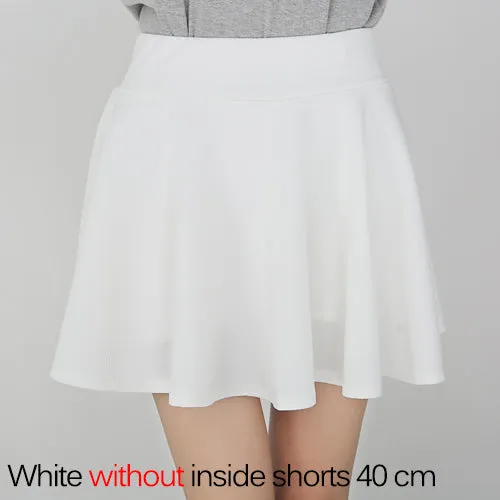 Short Skirt  for Women 2017 All Fit Tutu School Skirt  White  Back Color Women Clothing Short Skirts Faldas Ball Gown