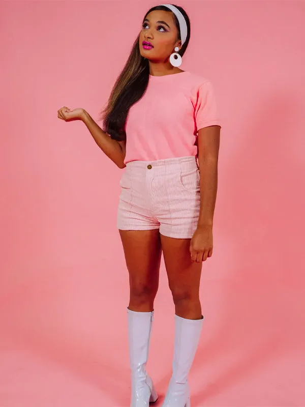 Shorts: Powder Pink