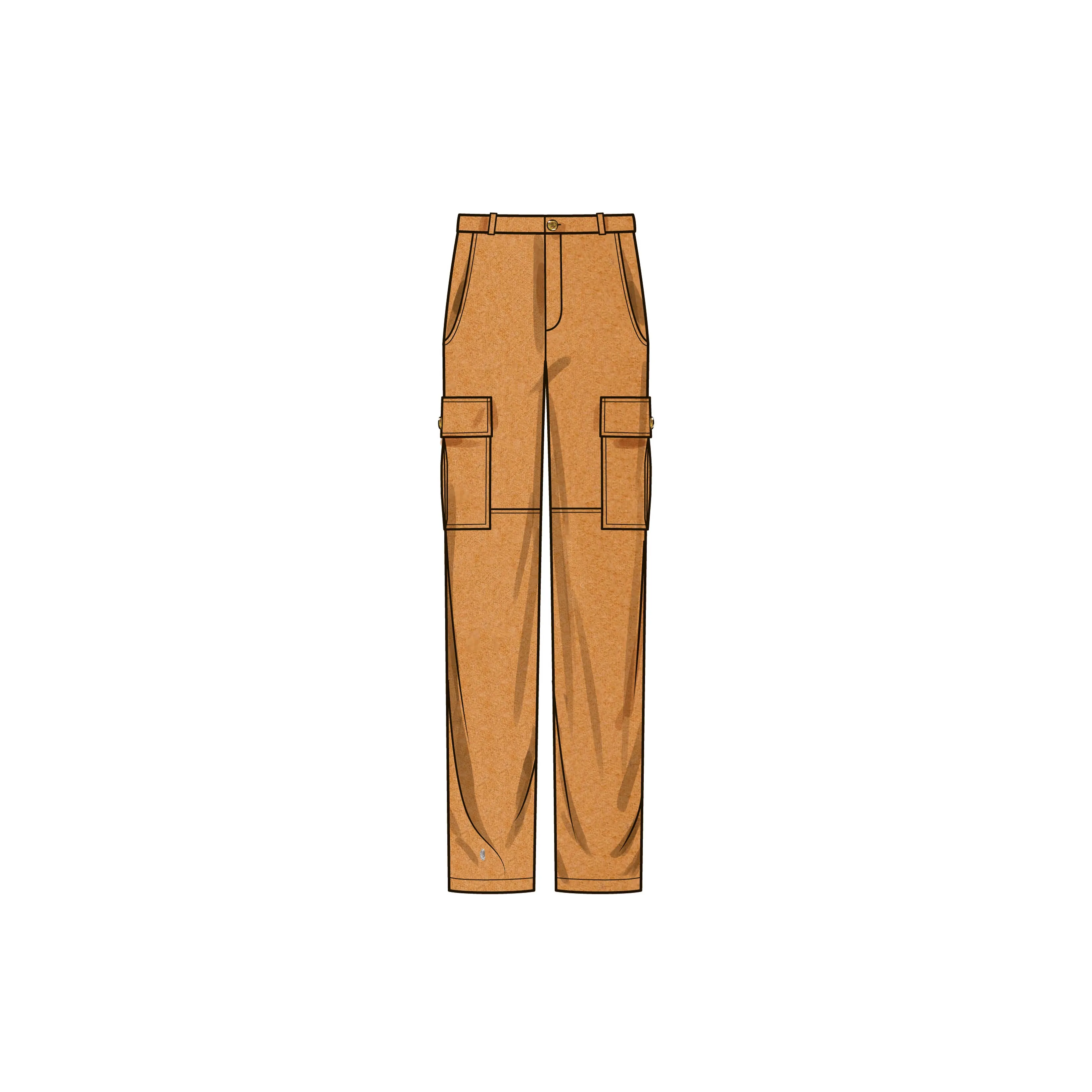 Simplicity Sewing Pattern S9693 MEN'S CARGO PANTS