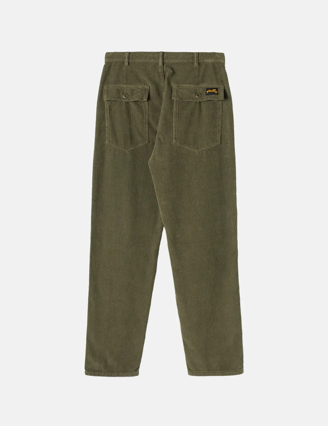 Stan Ray Fat Pant (Loose/Cord) - Olive Green