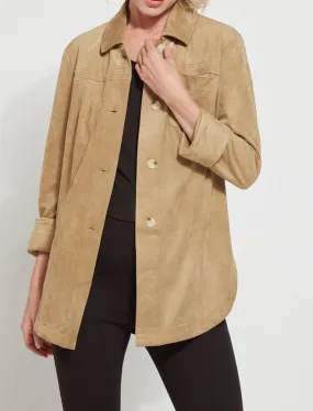 Suede Overshirt