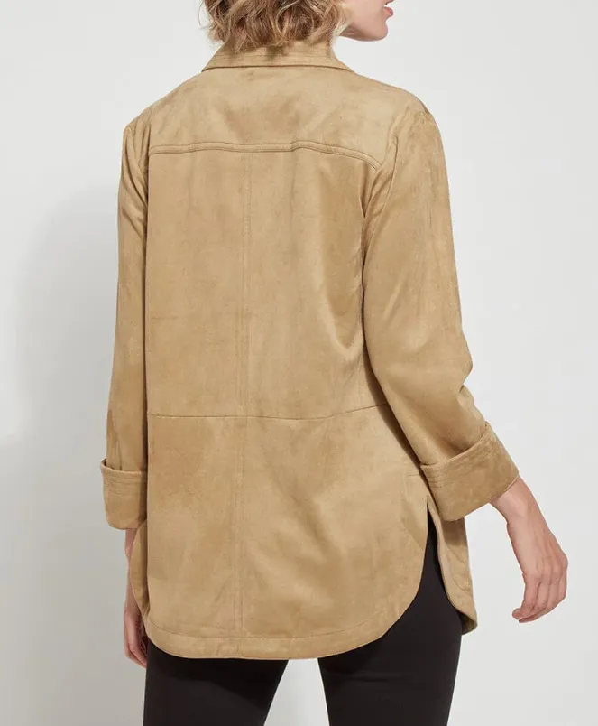 Suede Overshirt