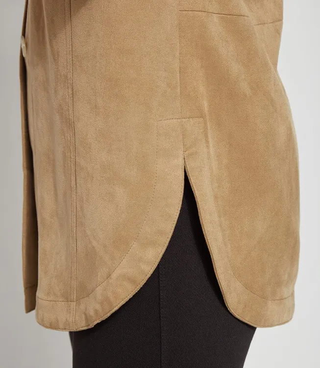 Suede Overshirt