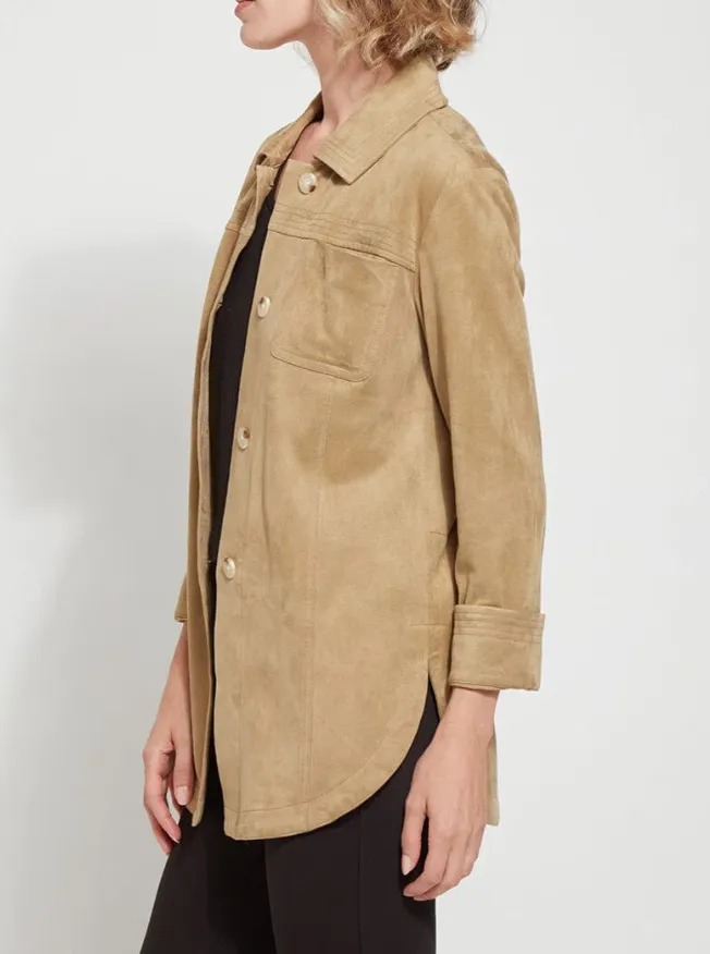 Suede Overshirt