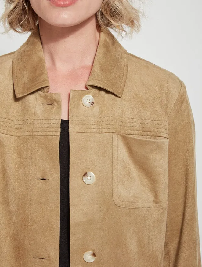 Suede Overshirt