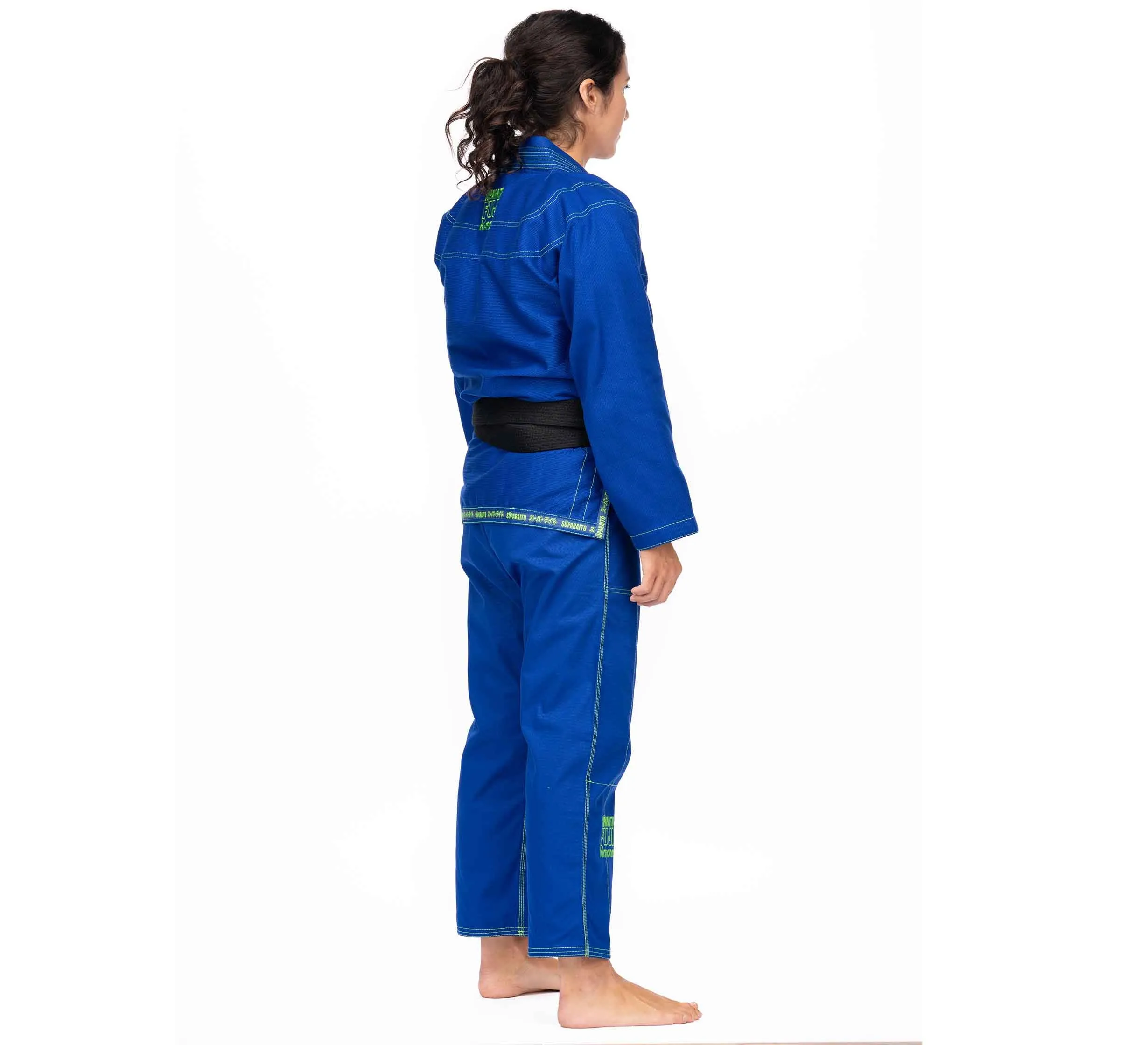 Suparaito BJJ Gi (Unisex Size) Blue