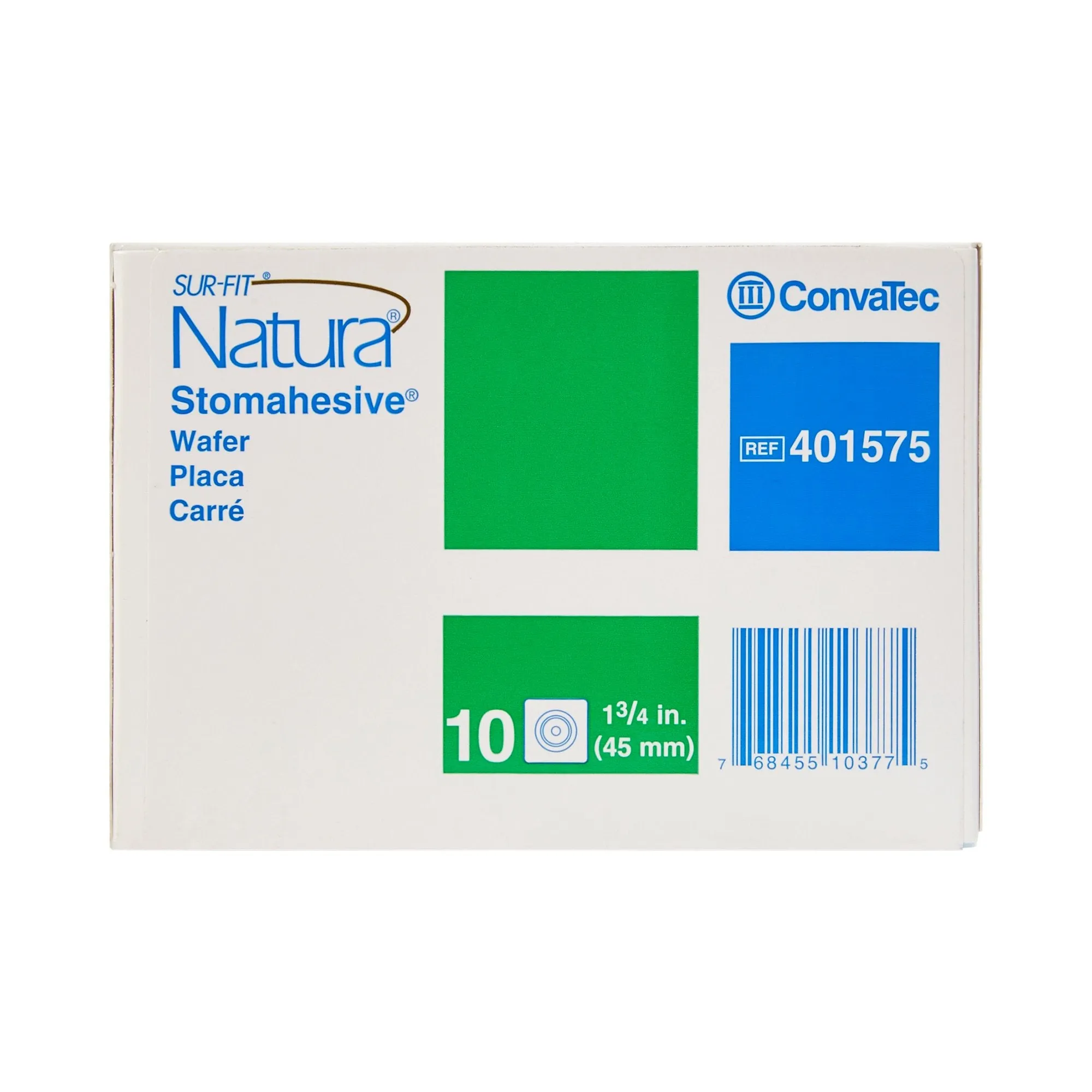 Sur-Fit Natura® Colostomy Barrier With 1-1¼ Inch Stoma Opening