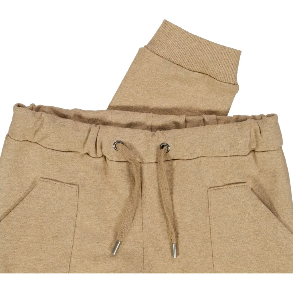 Sweatpants Nuno - sand melange