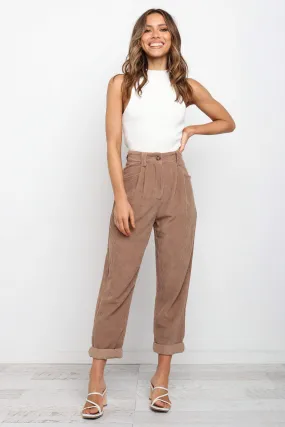 Talaren Cord Pant - Brown