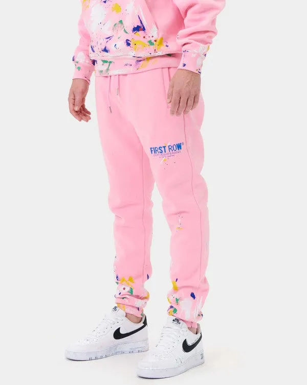 TEEK - Pink Hand Paint Jogger