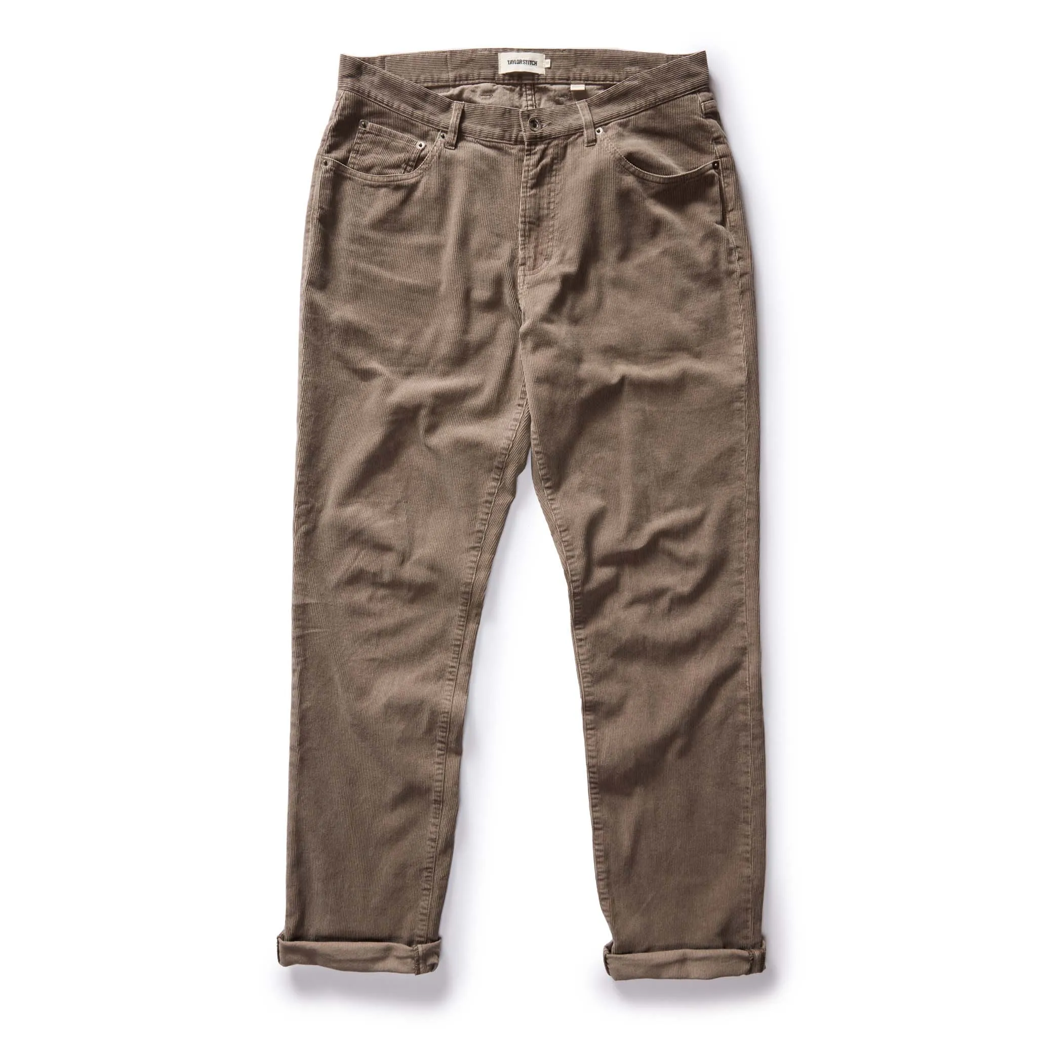 The Democratic All Day Pant in Morel Cord