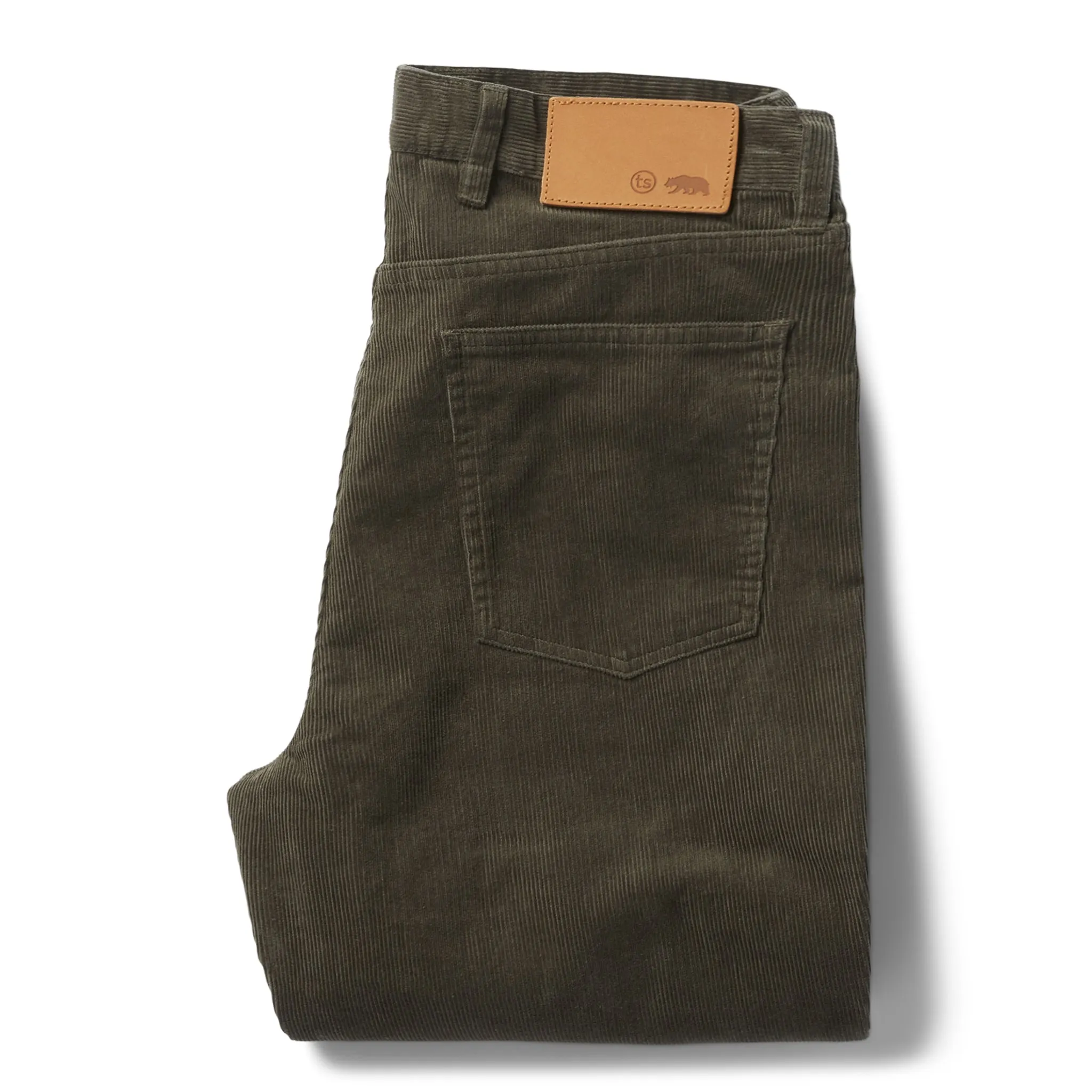 The Democratic All Day Pant in Walnut Cord