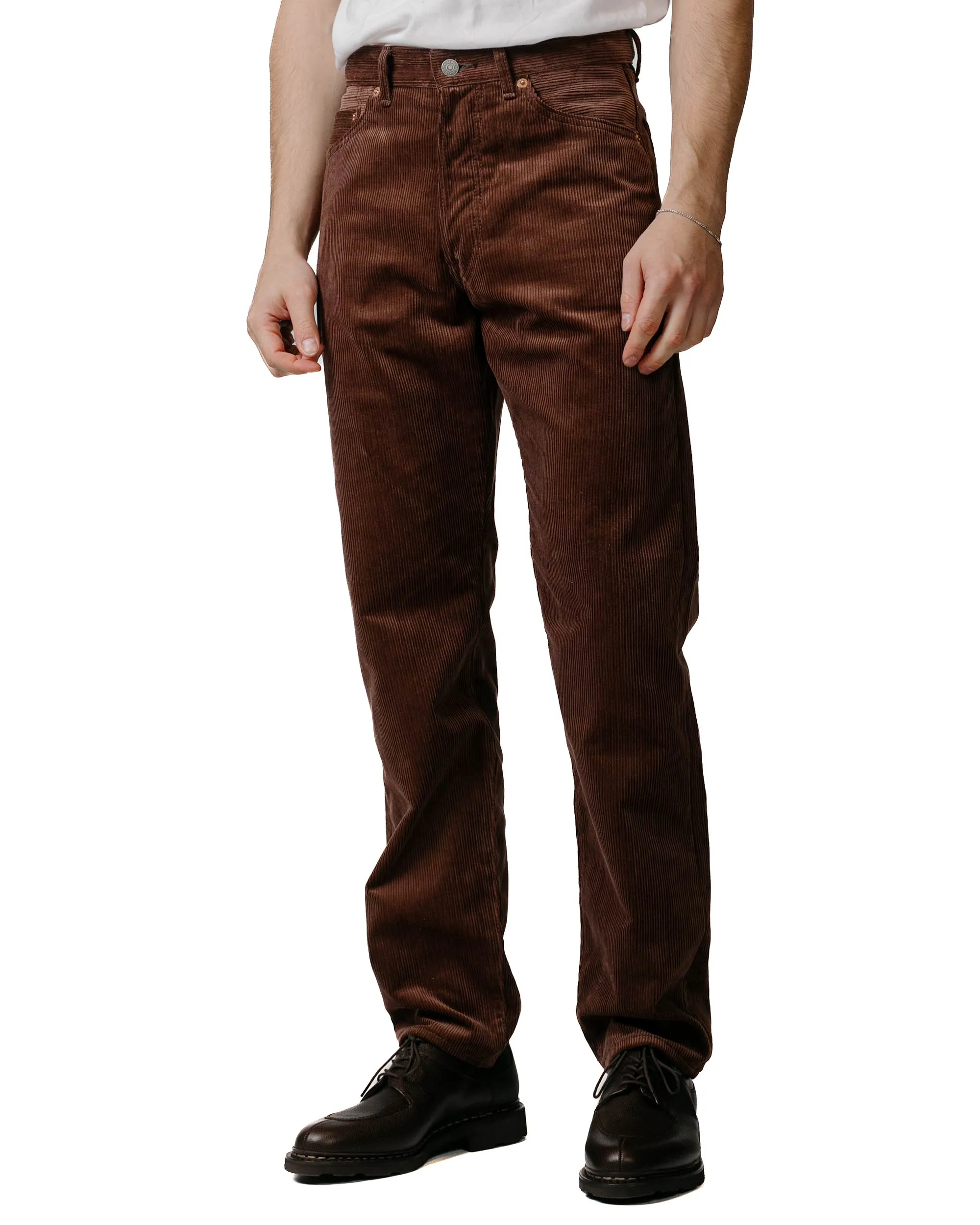 The Real McCoy's MP22107 Corduroy Trousers Lot.906 Brown