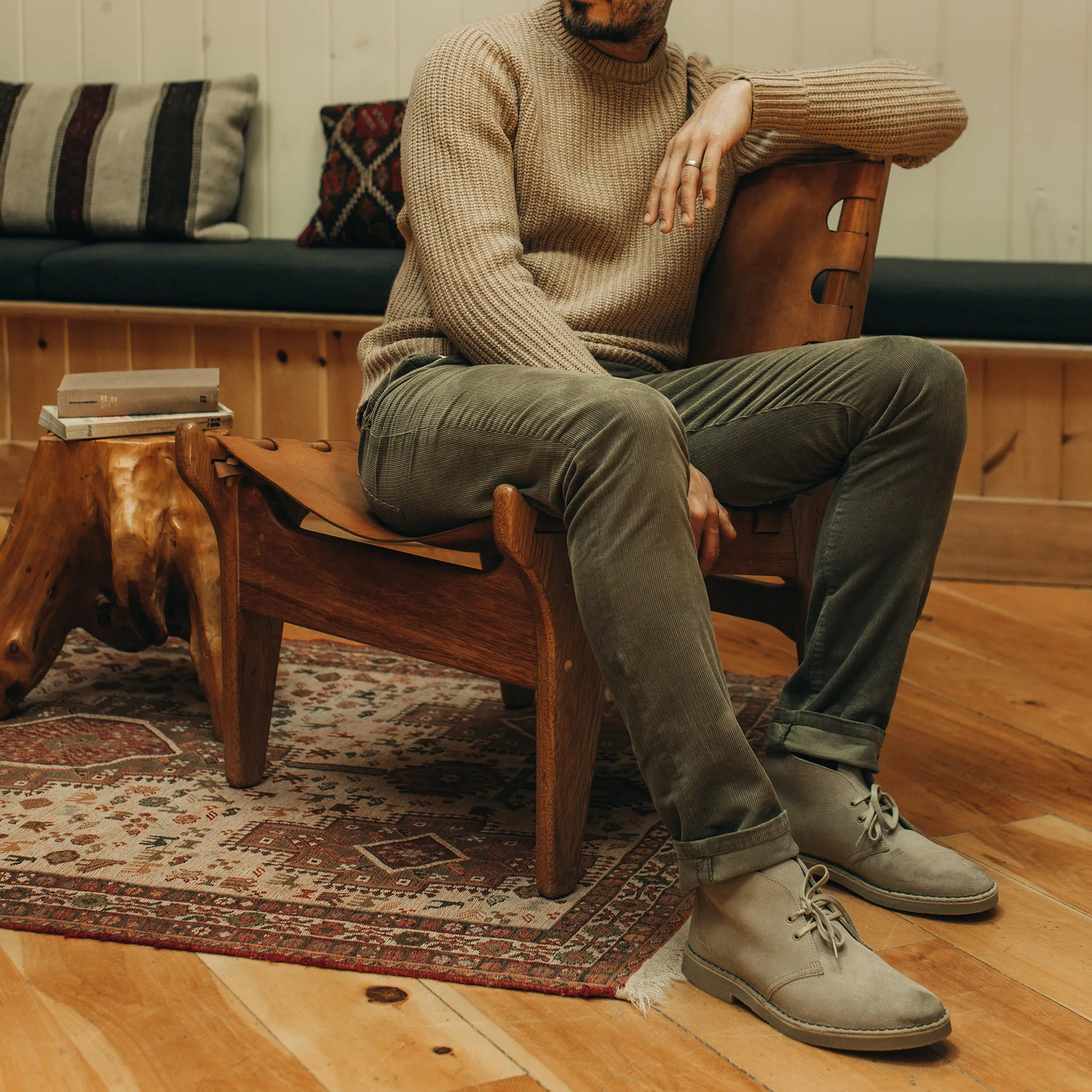 The Slim All Day Pant in Cypress Cord