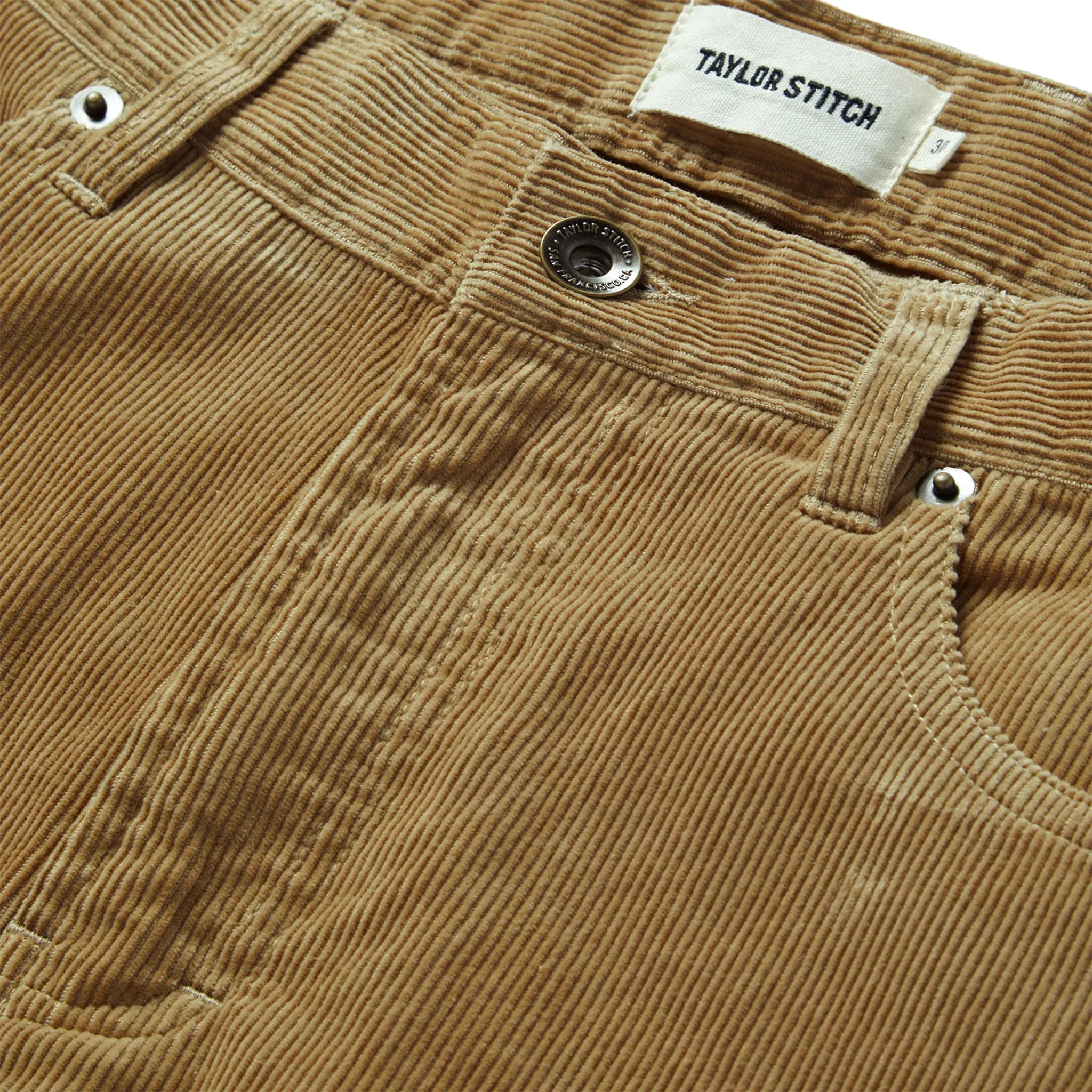 The Slim All Day Pant in Khaki Cord