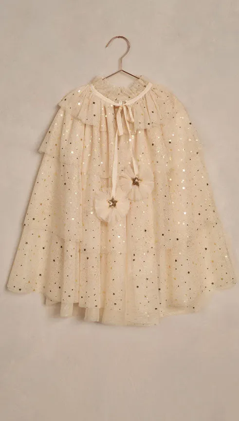 Tulle Cape | Champagne Stars | Noralee