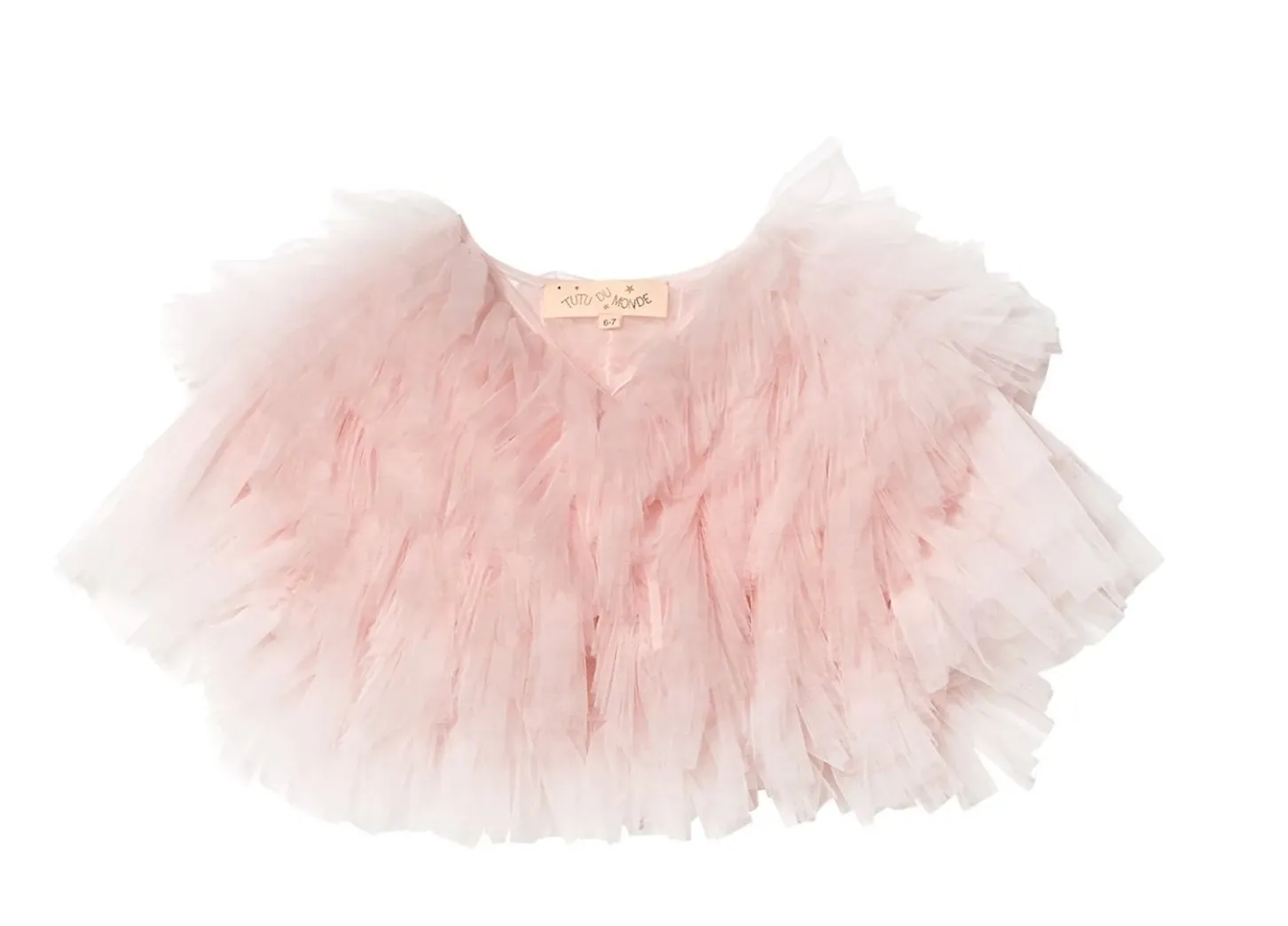 Tutu Du Monde Girls Holiday Pink Mallow Shrug