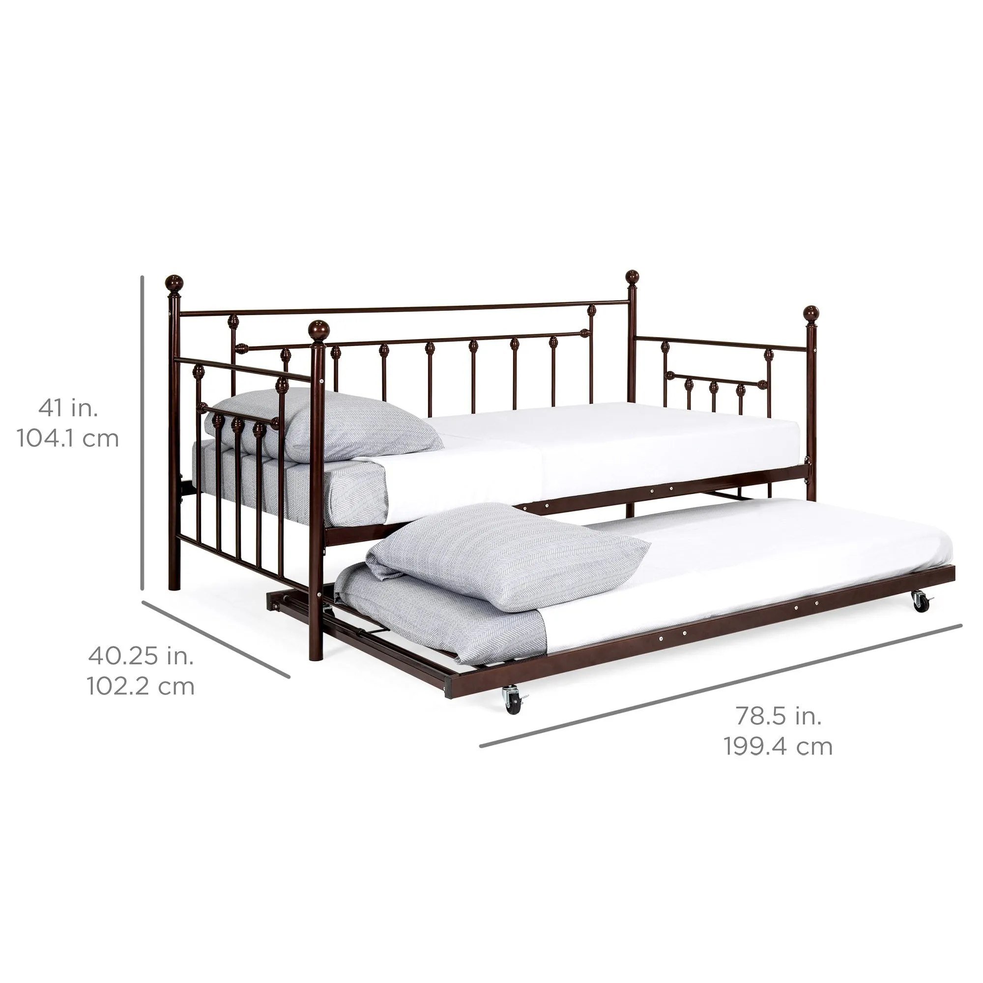 Twin Sized Trundle Bed Frame