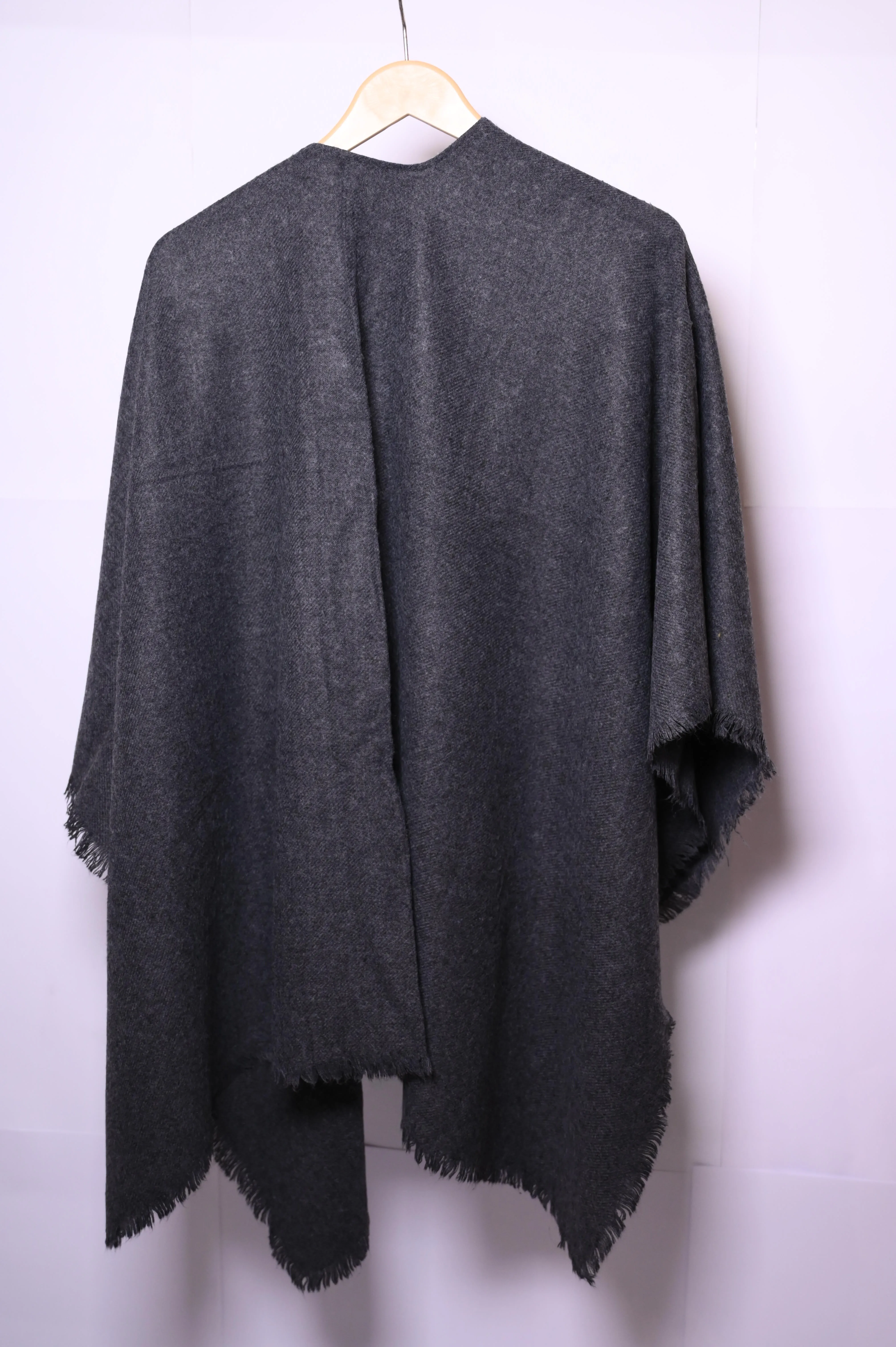 V. Fraas Dark Grey Winter Cape