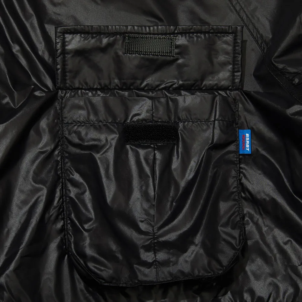 WIND 4POCKET HOODED JACKET BLACK