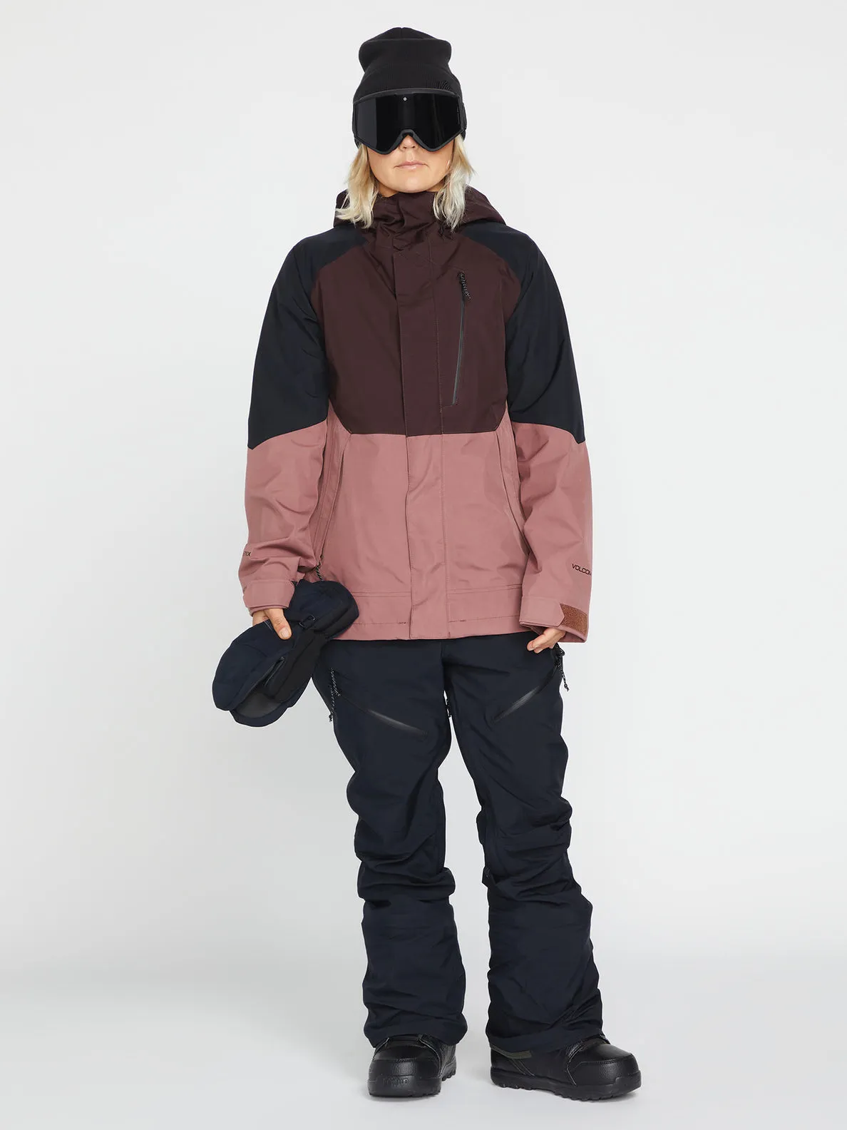 Womens Elm Stretch Gore-Tex Bib Overall - Black