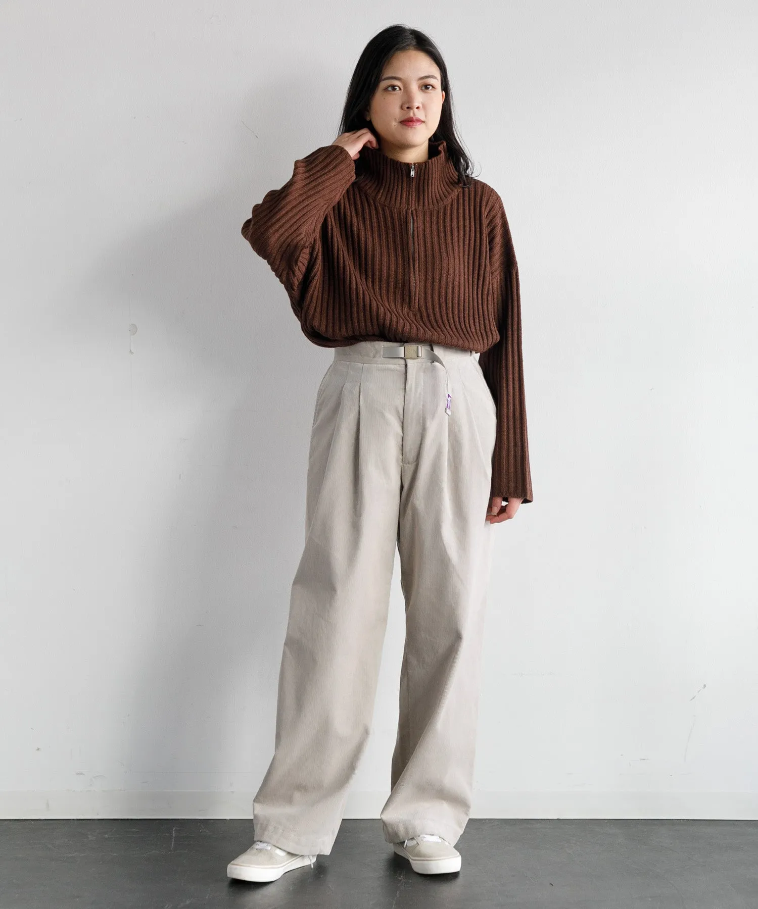 【WOMEN】THE NORTH FACE PURPLE LABEL Corduroy Field Tuck Pants