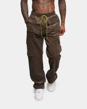 XXIII Faizan Corduroy Cargo Pants Khaki