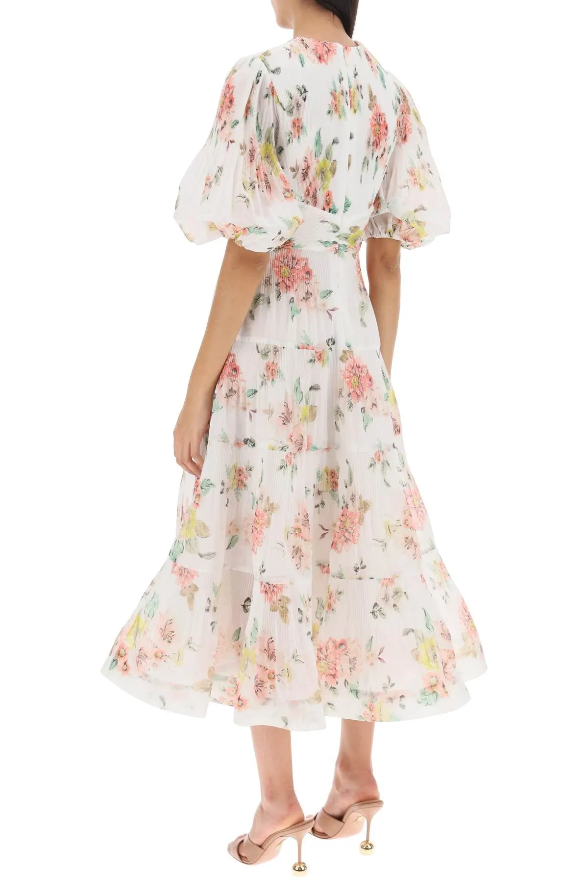 Zimmermann pleated midi dress